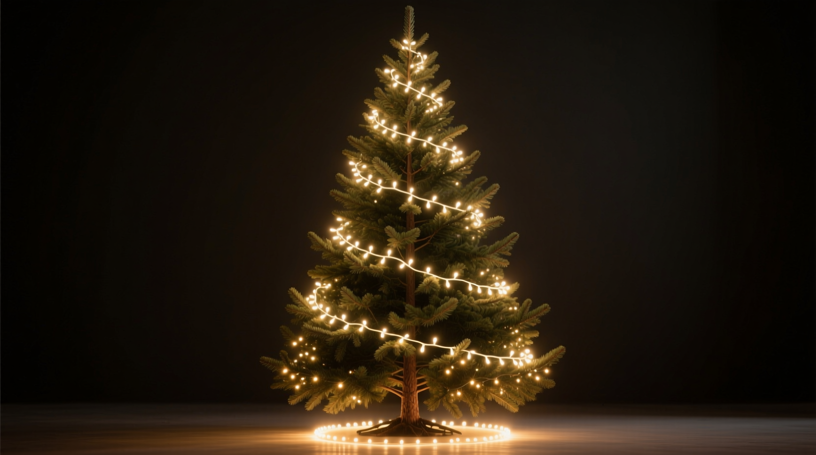 how to make a christmas tree look full using only lights and zero ornaments