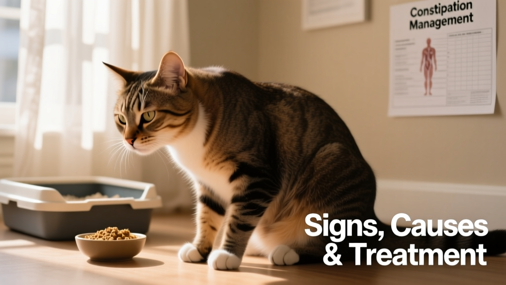 Cat Constipation: Signs, Causes, and Treatment