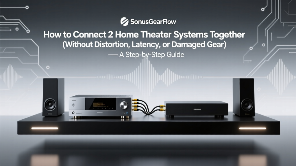 Connect 2 Home Theater Systems Safely