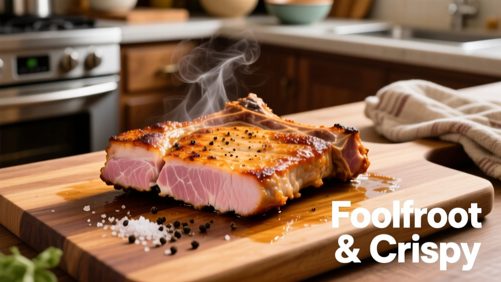 Air Fryer Broiled Pork Chops: Crispy, Juicy & Foolproof