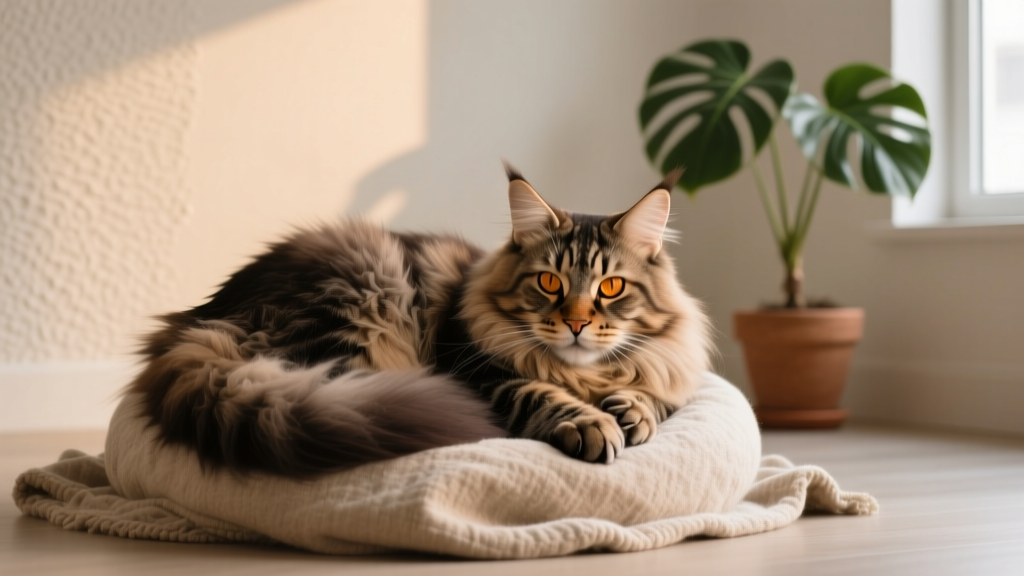 What Is Cat Nesting Behavior Large Breed? Why Your Maine...