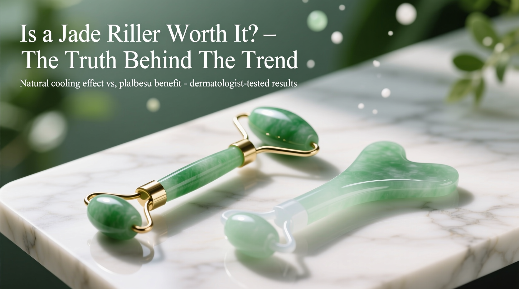 is a jade roller worth using or just a fancy facial massage tool