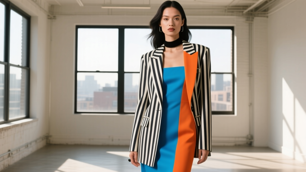 Dopamine Dressing with Stripes & Color Blocking