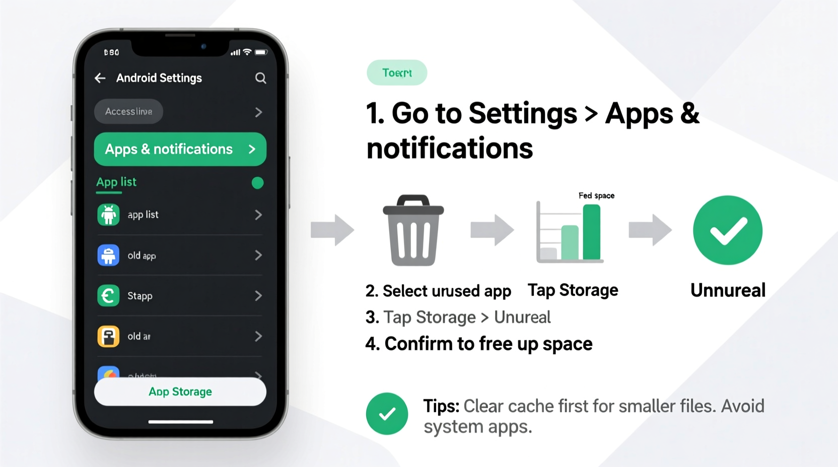 how to safely delete old apps and free up space on android devices