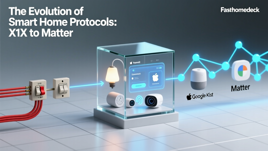 The Evolution of Smart Home Protocols: X10 to Matter