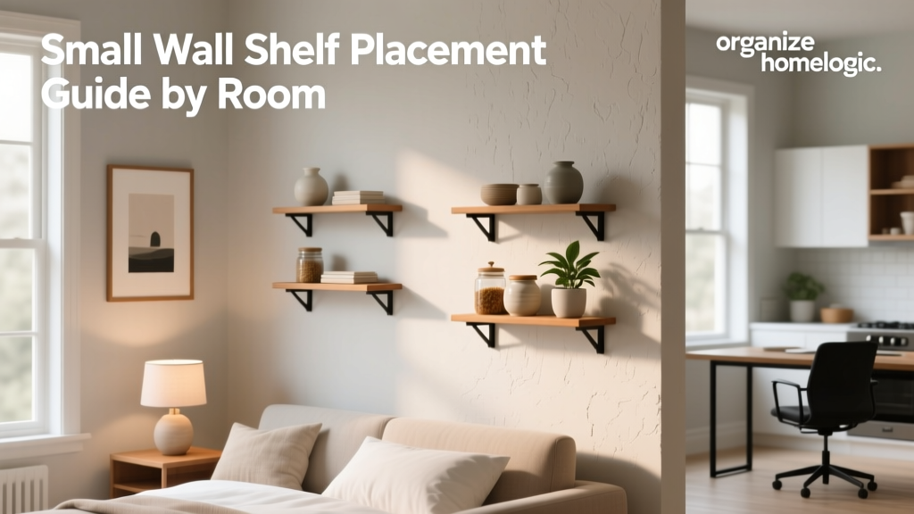 Small Wall Shelf Placement Guide by Room