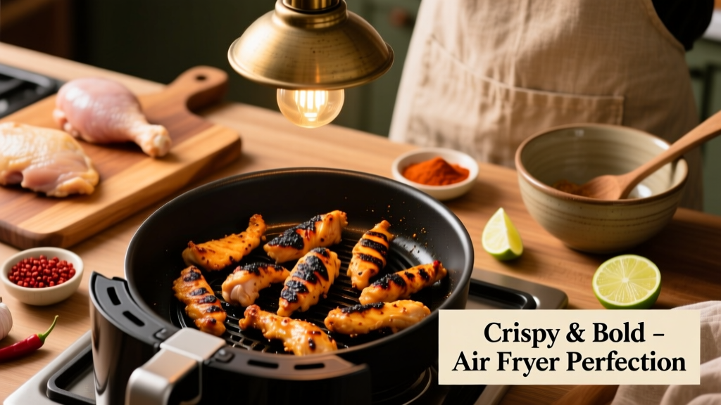 Tyson Blackened Chicken Strips in Air Fryer (Crispy!)