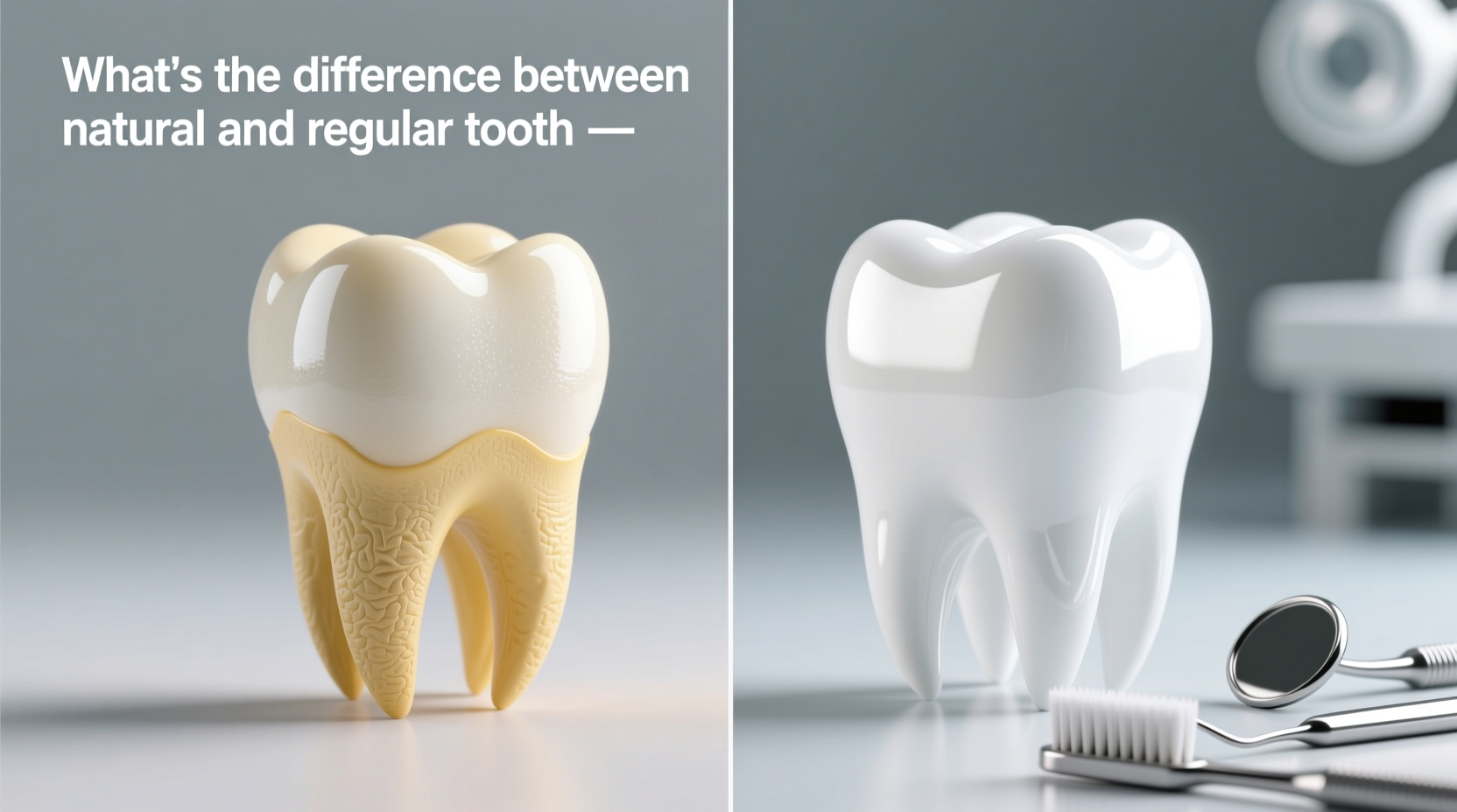 what s the difference between natural and regular too