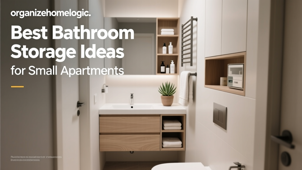 Best Bathroom Storage Ideas for Small Apartments