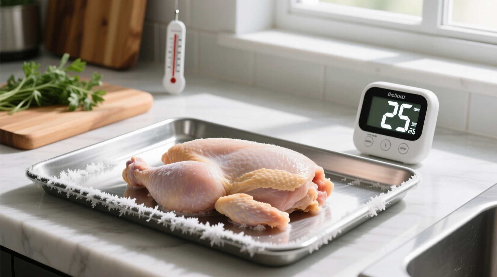 how long to cook frozen chicken breast