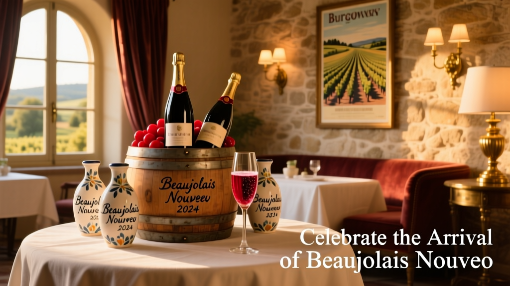 Celebrate the Arrival of Beaujolais Nouveau: A Global Hospitality Tradition with Authentic Flavor and Fervor
