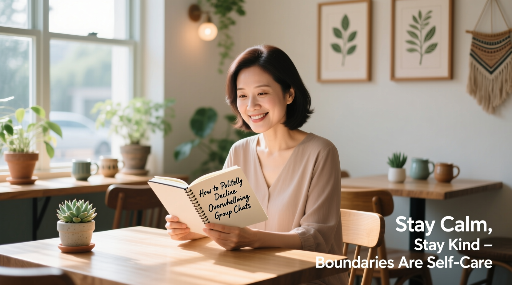 how to politely decline group chats that are out of control