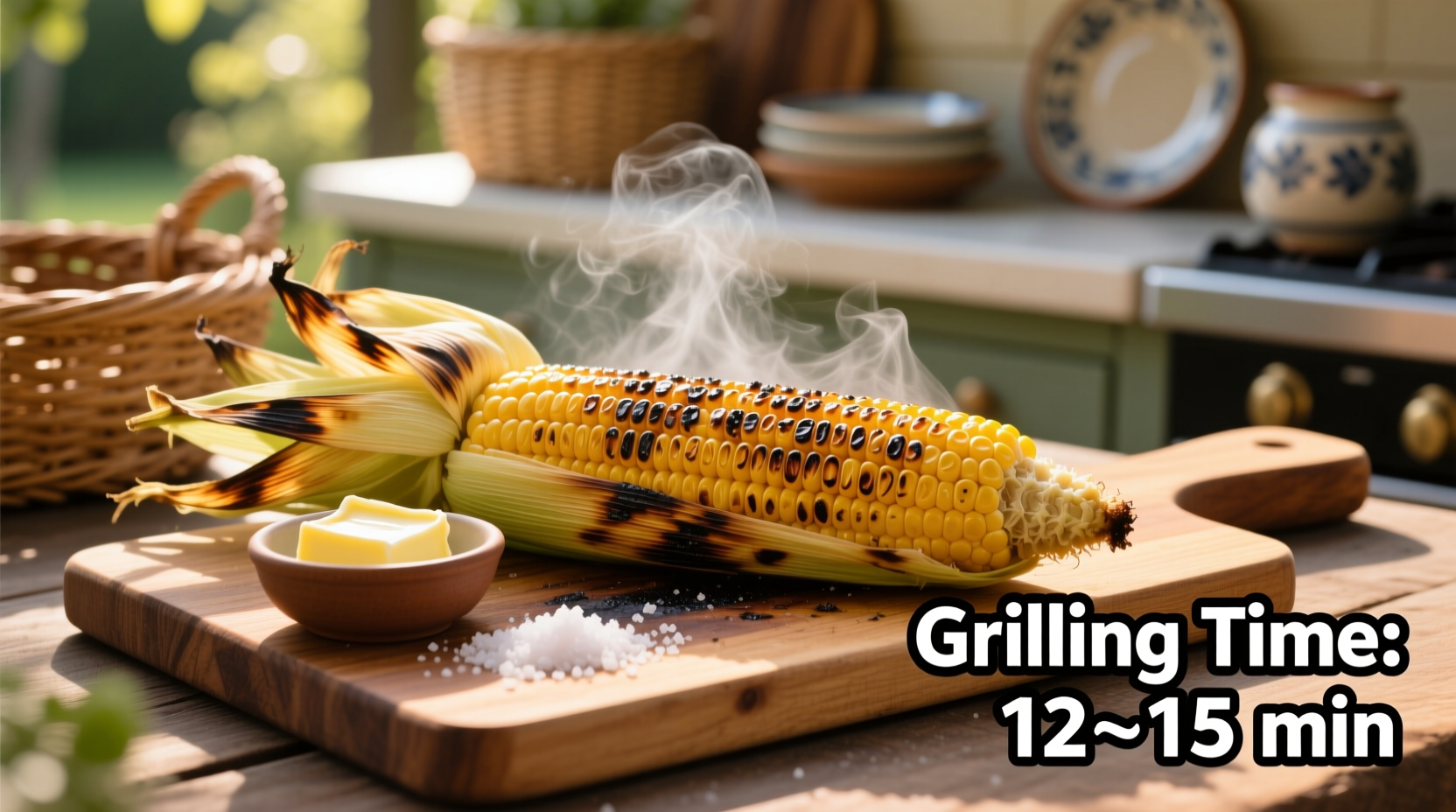 how long to cook grilled corn