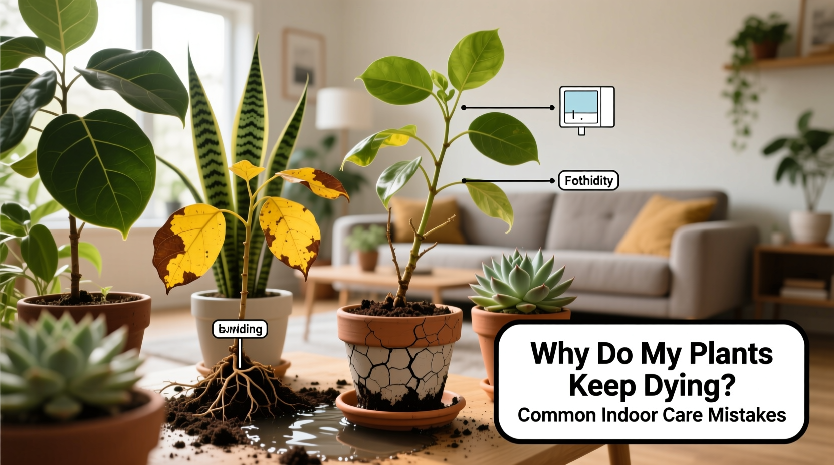 Why Do My Plants Keep Dying Indoors Common Care Mistakes