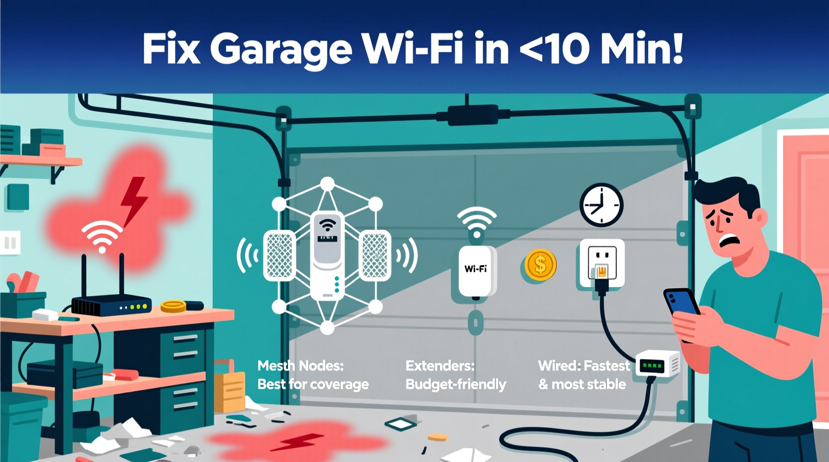 Is a Mesh Node Worth It for Garage Wi-Fi?