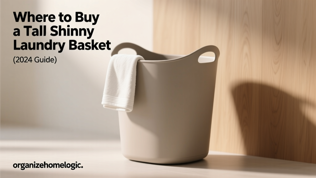 Where to Buy a Tall Skinny Laundry Basket (2024 Guide)