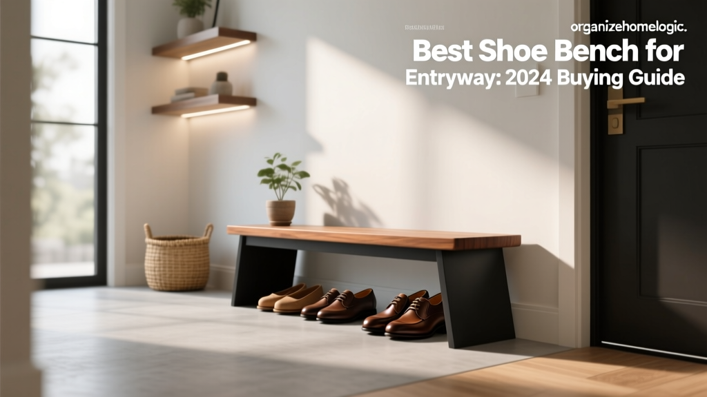 Best Shoe Bench for Entryway: 2024 Buying Guide