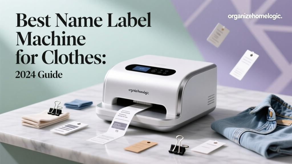 Best Name Label Machine for Clothes: 2024 Guide