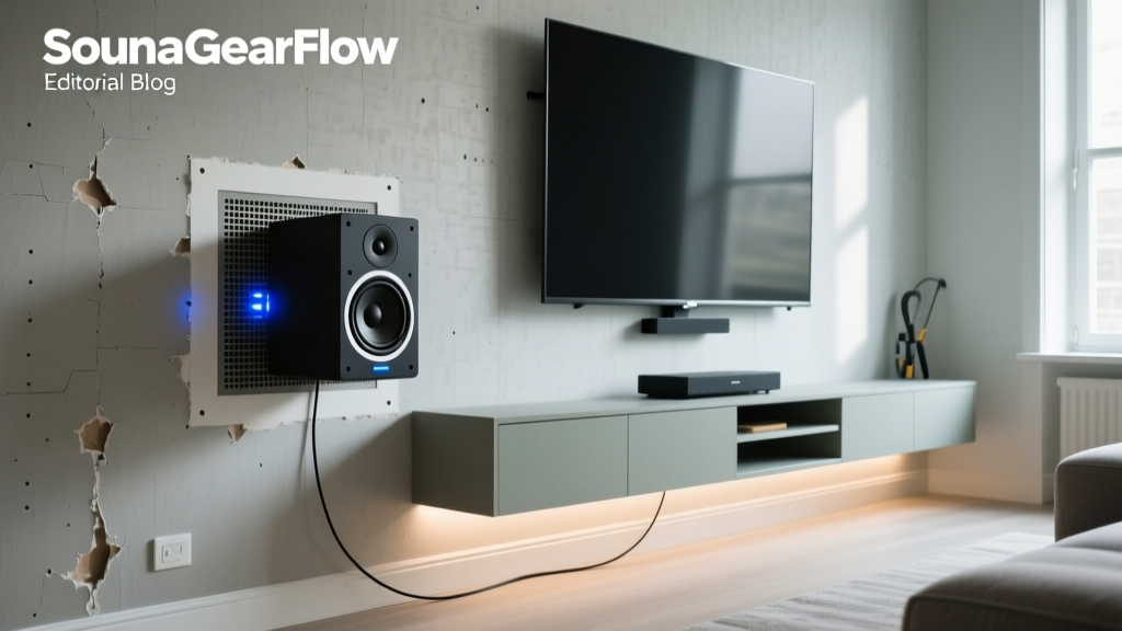 Home Theater Speaker Installation: No Drywall or Electrician