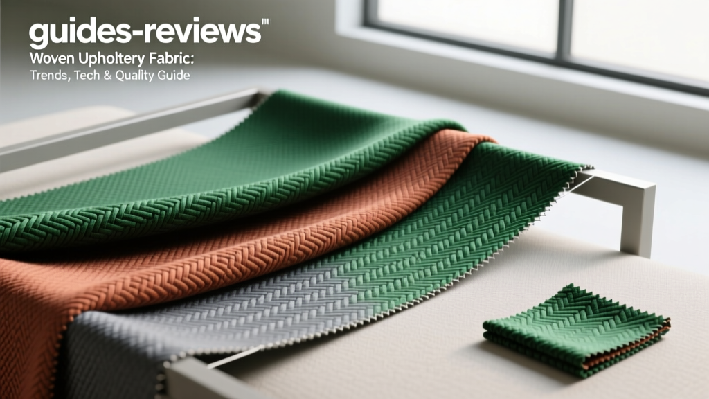 Woven Upholstery Fabric: Trends, Tech & Quality Guide