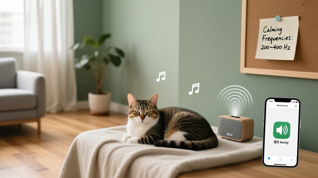 Does music affect cats' behavior affordably? Yes