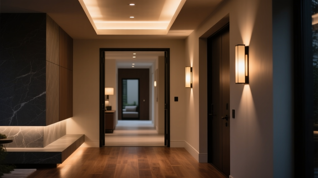 Entryway Lighting Plan: Security & Warmth Compliance