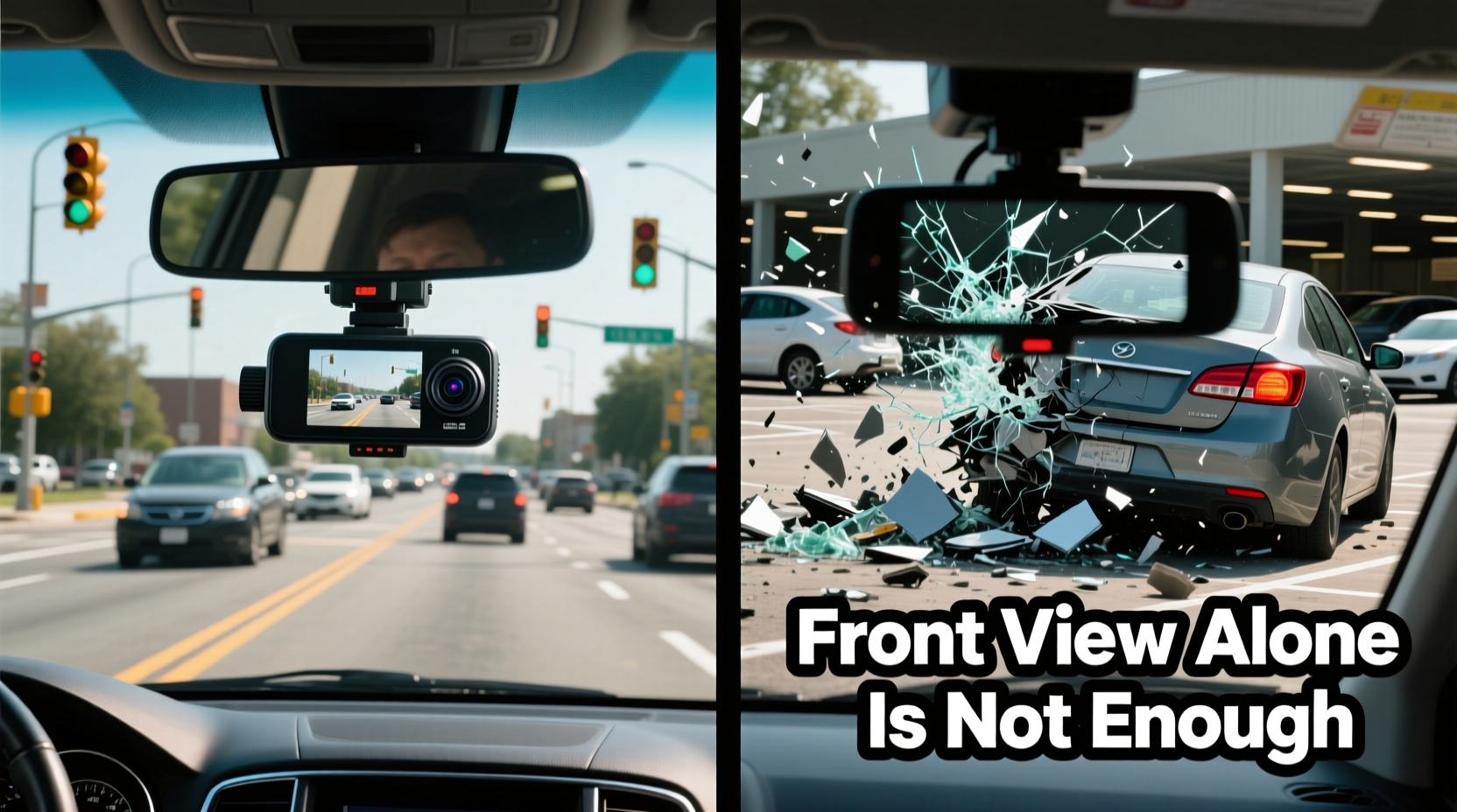 dash cam front and rear necessity or is front view enough