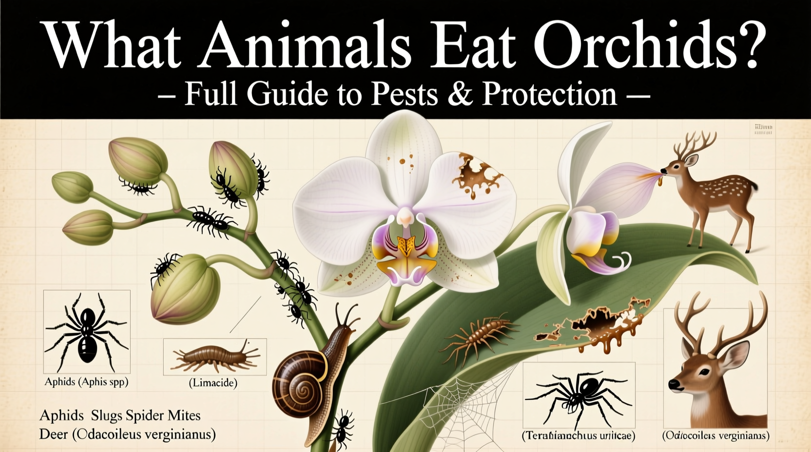 7 Animals Eating Your Orchids | TheHomeSprouts