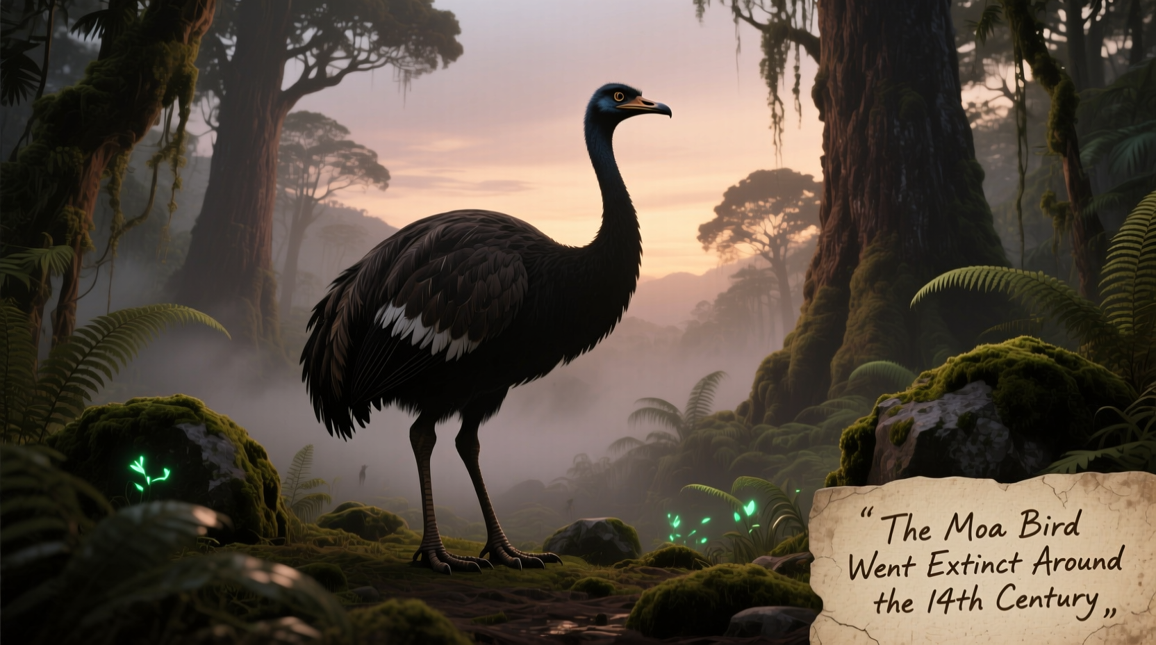 when did the moa bird go extinct