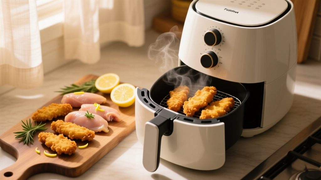 No-Breading Chicken Tenders in Air Fryer (Crispy & Juicy!)
