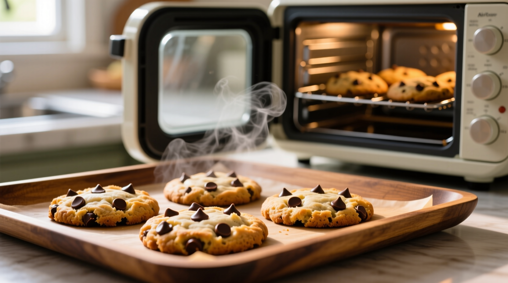 air fryer chocolate chip cookies recipe