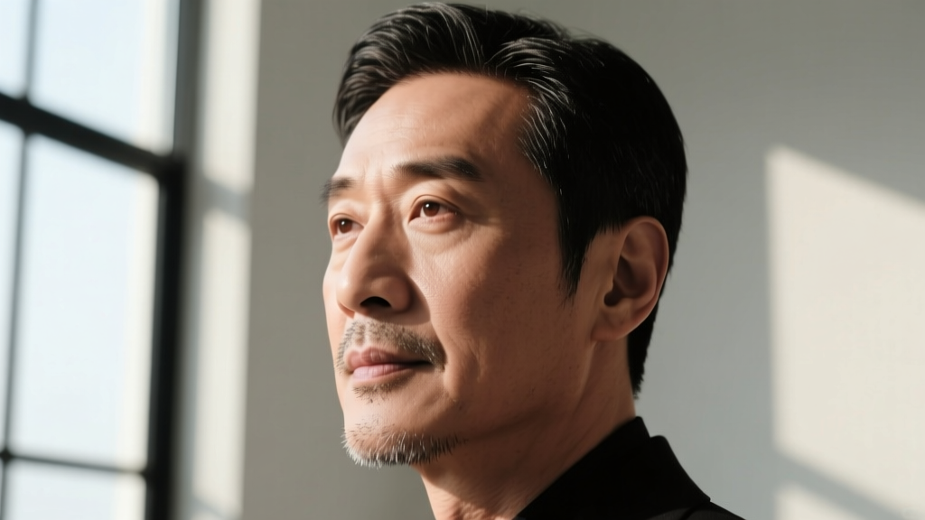 Close-up of a man