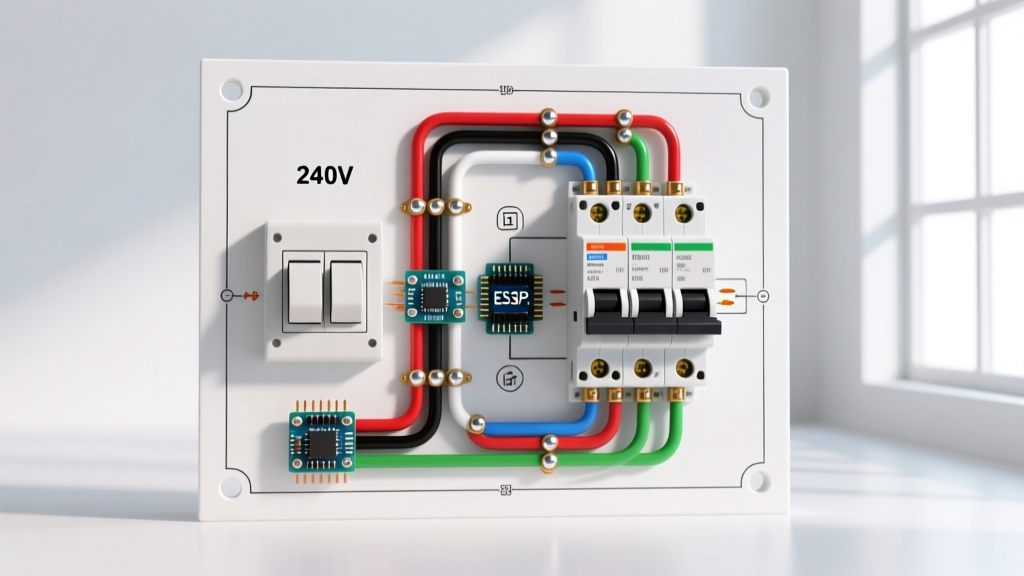 Wiring Diagram for a Double Switch: 240V Breaker Setup Guide
