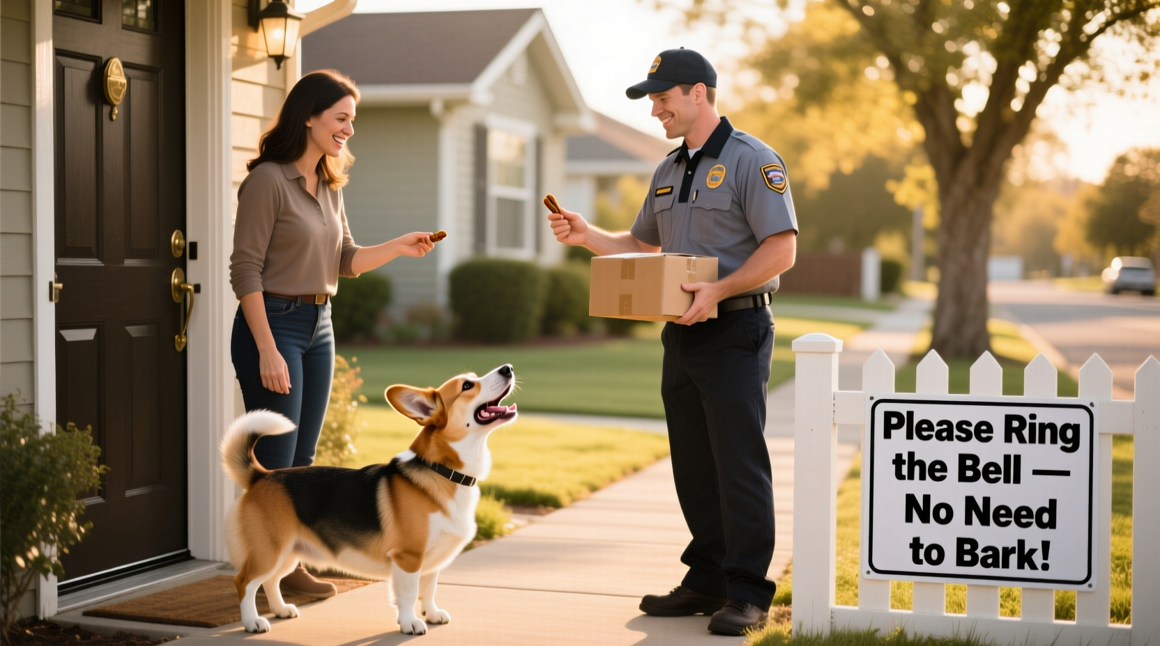 effective tricks to stop your dog from barking at delivery drivers for good