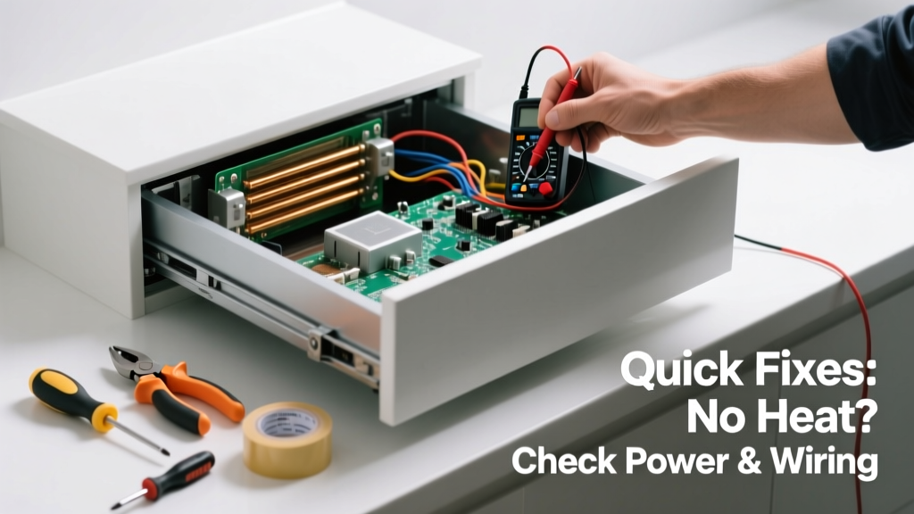 Bathroom Warming Drawer Not Heating: Quick Fixes