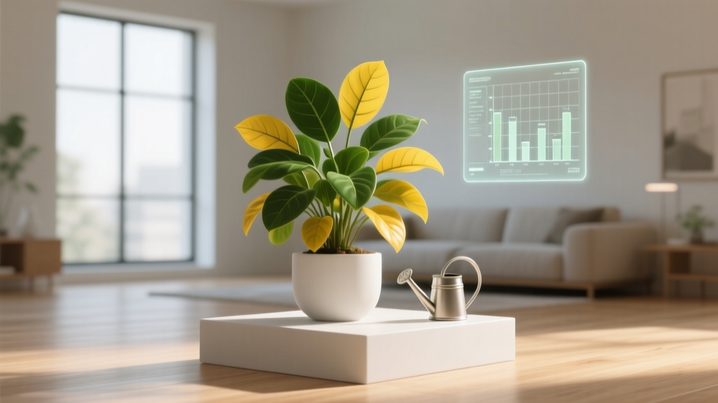 Yellow Indoor Plant Leaves: 7 Causes & Watering Plan