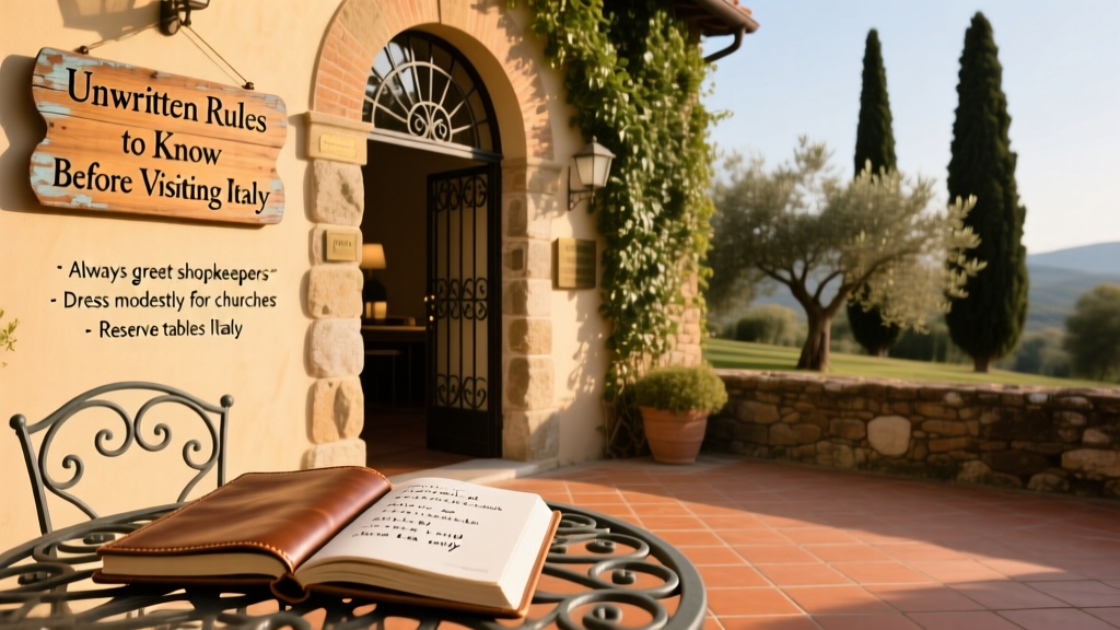 Unwritten Rules To Know Before Visiting Italy