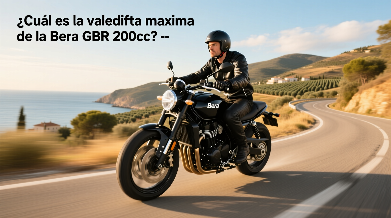 ybr 200cc,¿Cuál es la velocidad máxima de la Bera GBR 200cc? buying guide