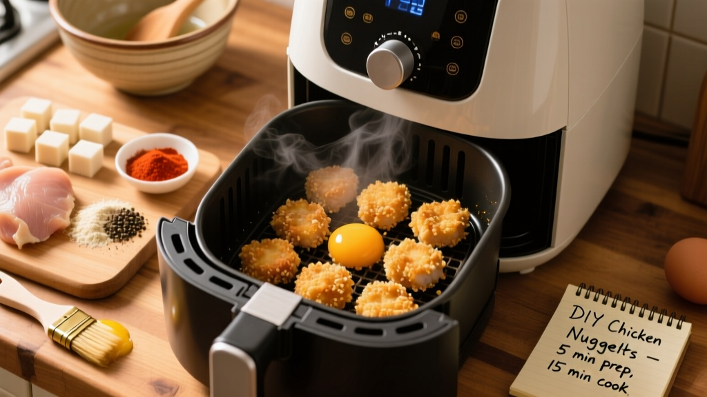 Air Fryer Chicken Nuggets: Crispy, Cheap & Healthy