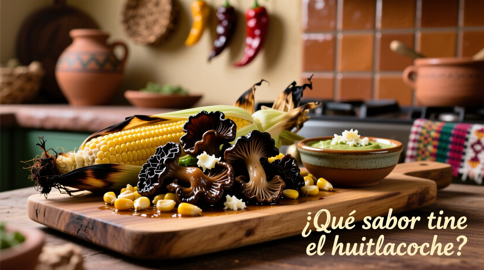 Huitlacoche Taste Profile: Earthy Mushroom Meets Sweet Corn