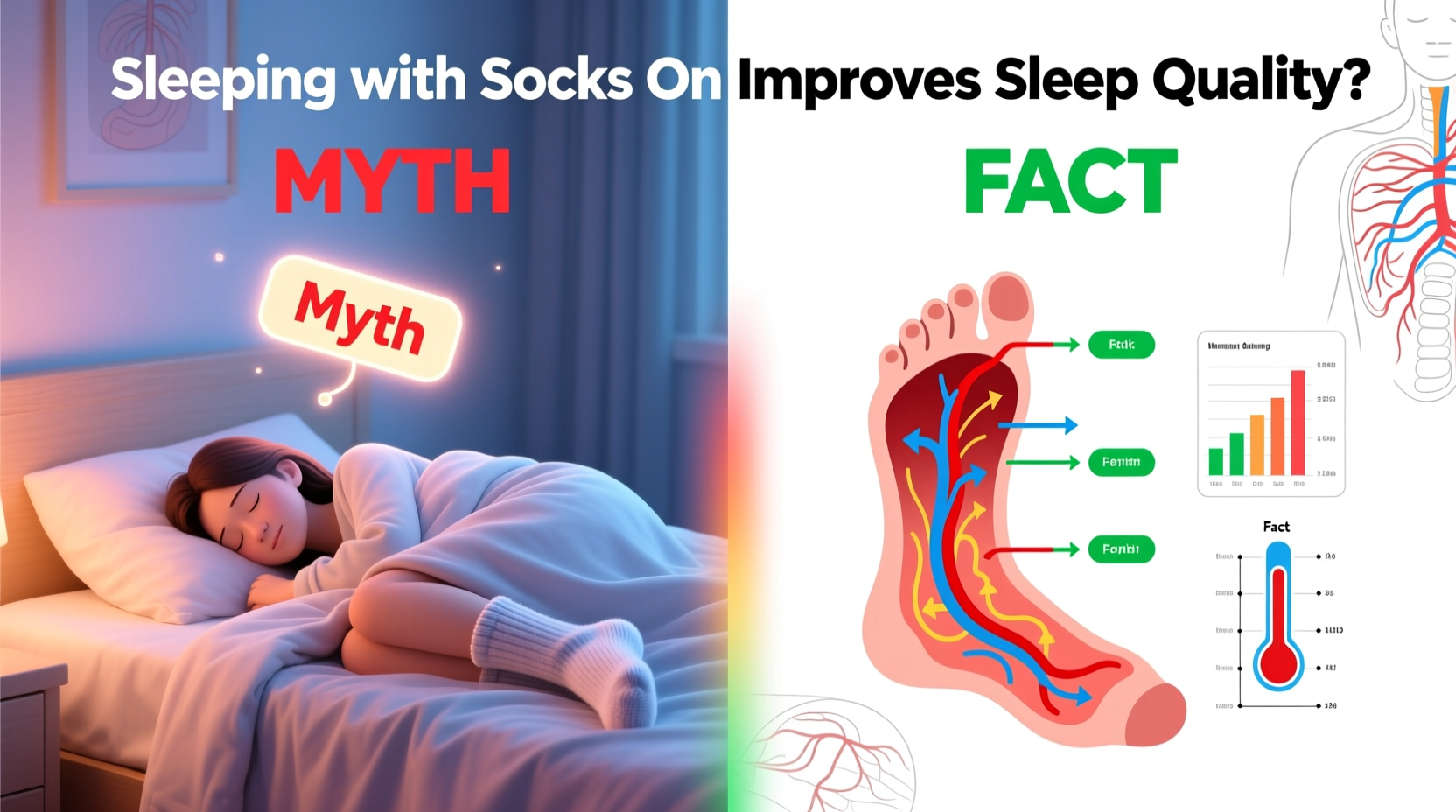 Does Sleeping With Socks On Improve Sleep Quality Myths Vs Facts