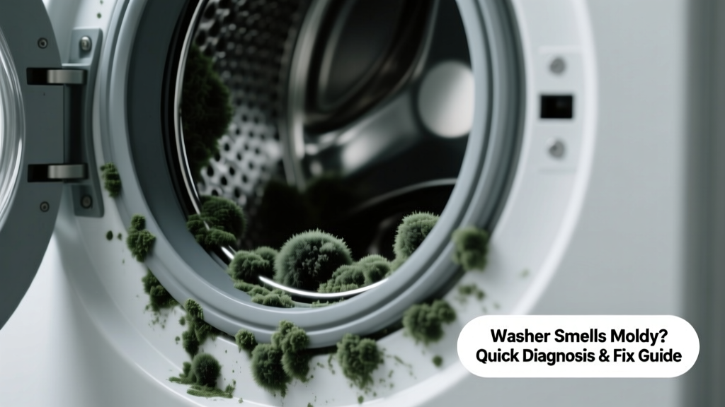 Washer Smells Moldy: Quick Diagnosis & Fix Guide