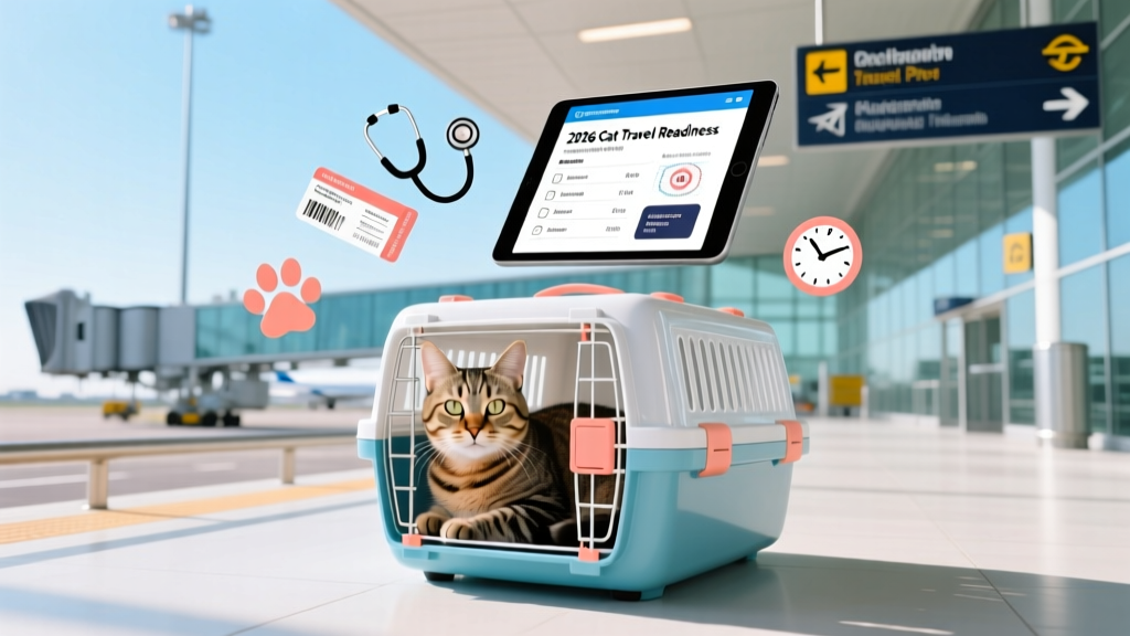 International Cat Travel Prep for 2026 Flights