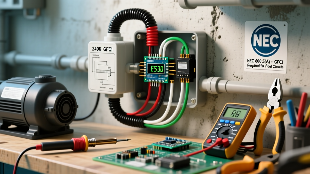 Pool Pump Electrical Wiring: DIY vs Professional Cost & Code Analysis