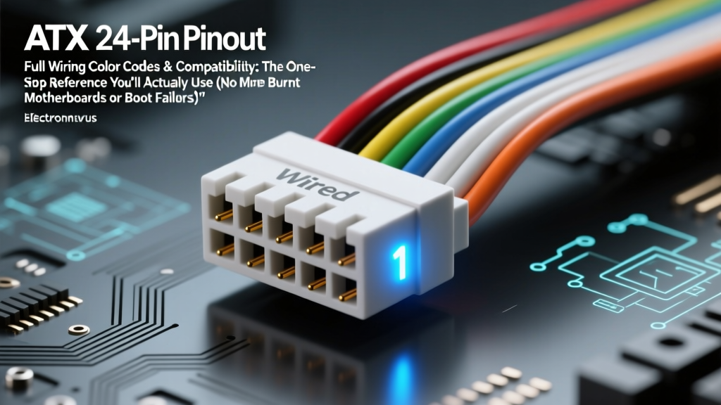 ATX 24-Pin Pinout Full Wiring Color Codes & Compatibility: The One-Stop Reference You’ll Actually Use (No More Burnt Motherboards or Boot Failures)