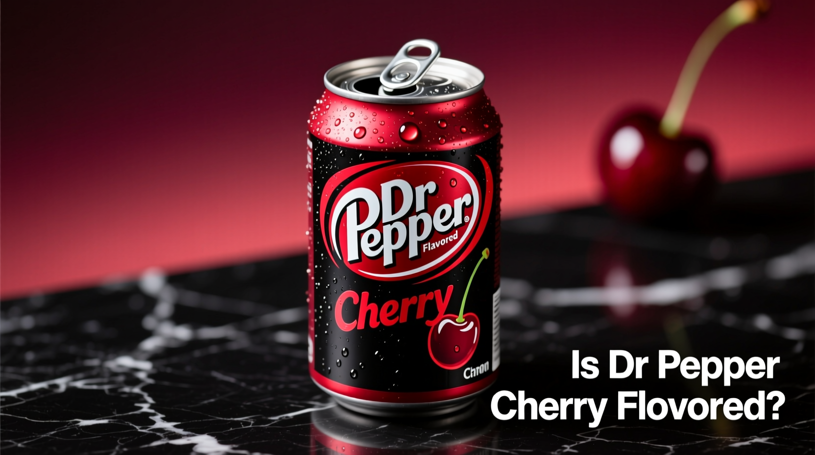 is dr pepper cherry flavored