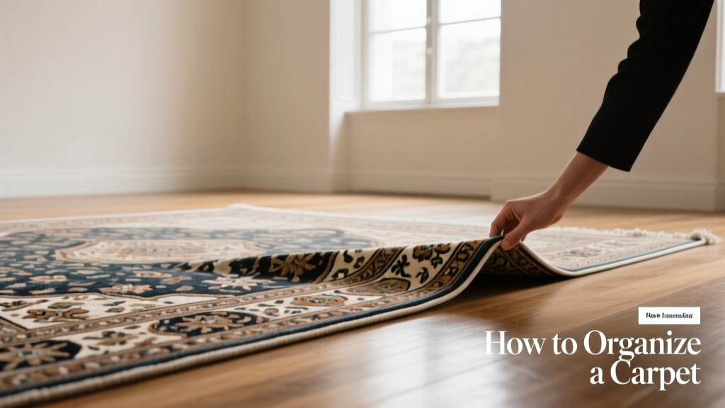 How To Organize Carpet: A Practical, Step-by-Step System for Storage, Rotation, and Long-Term Care