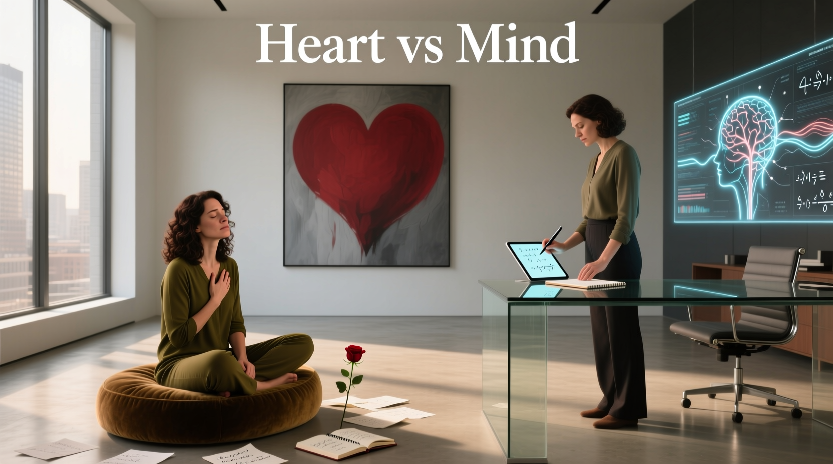 heart vs mind in decision making