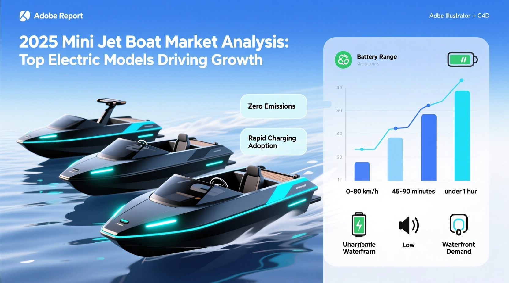 hot selling jet boat mini