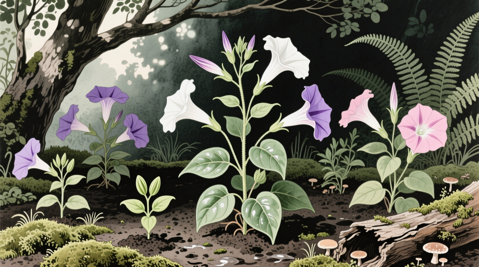 do petunias grow in shade